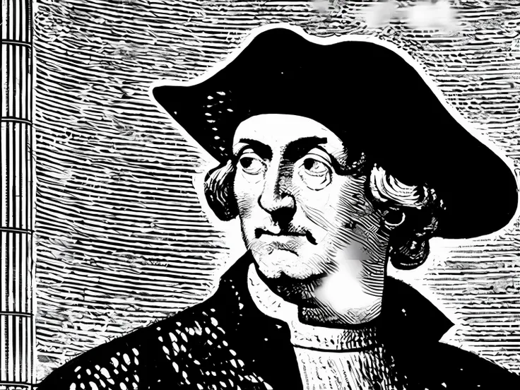 a great navigator who in 1492 reached america, if name is christopher columbus