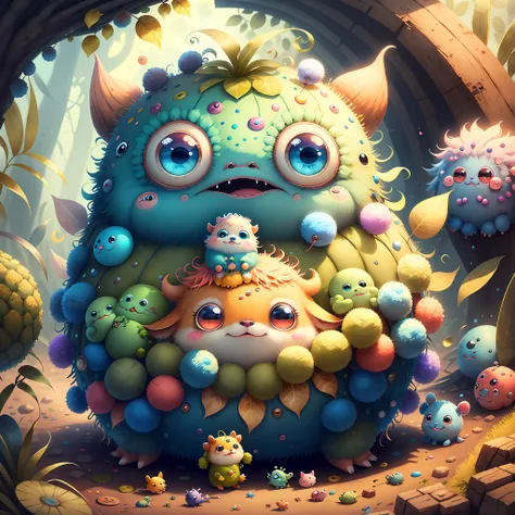 description: join the adorable little monsters on their incredible adventures through the land of dreams! meet léo, o monstrinho...