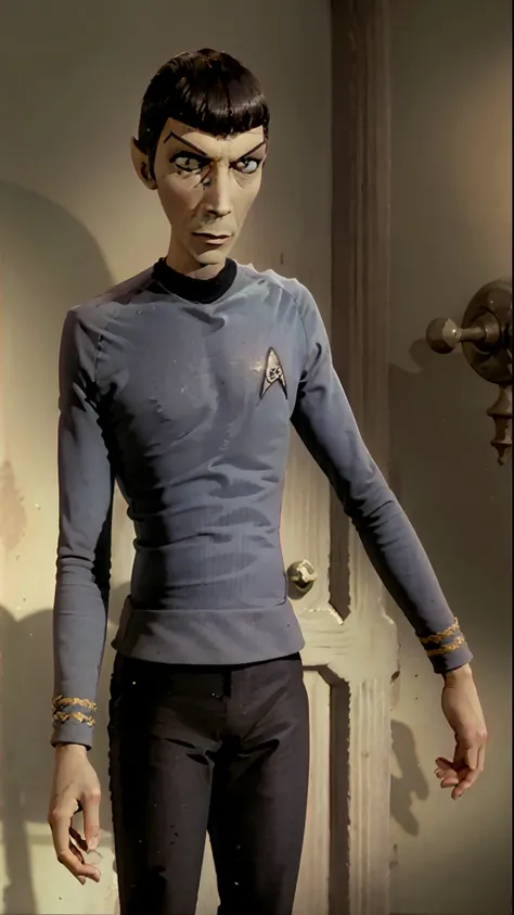 spock timburton animation