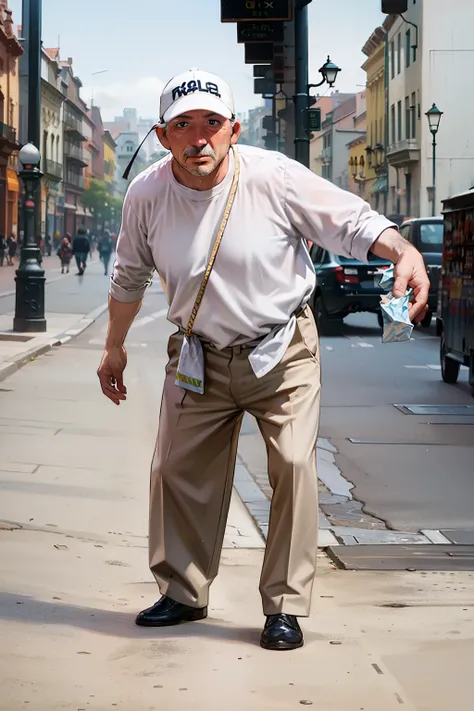 50-year-old man, plaza publica