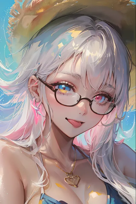 ((Masterpiece, Top quality, Watercolor art (Pendants), Official art, Beautiful and aesthetic: 1.2)), (Golden ratio: 1.2), (Full body: 1.2), (Super Detail: 1.3), (1 girl: 1.3), (Fractal Art: 1.3), Full body, (Glitter Pupil)), Pattern, (Iridescent hair, Colo...