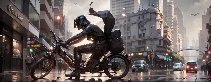 ((Pai Dardo)) perseguindo ((Lucas Skywalker)) de bicicleta na orla de ((Copacabana)), (Foto RAW, melhor qualidade), (realista, fotorrealista: 1.3), obra-prima, ultradetalhado, high-resolution, (best illustration), (melhor sombra), intrincado, 8k UHD, DSL...