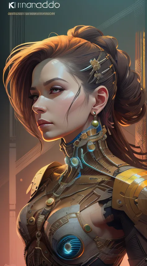 simetry!! portrait of cyberpunk alien empress goddess mecha in the style of horizon zero dawn, machine face, intrincado, elegante, Altamente detallado, Pintura digital, Artstation, Arte conceptual, Suave, sharpen focus, llustration, Arte de Artgerm y Greg ...