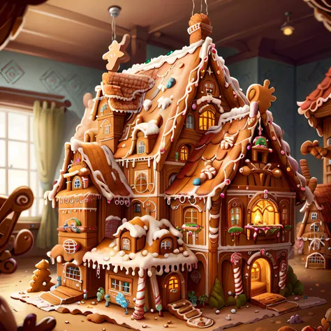 gingerbreadai
house  . detailed, intricate complexity