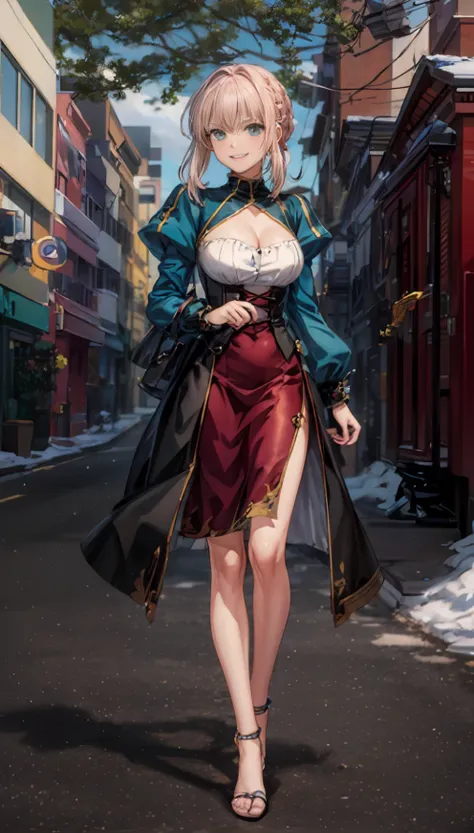 （masterpaintings：1.4）， （optimal quality：1.4）， realistness， 1girl huge large breasts， artoria，radpangon \（fare fateful night\）， c...