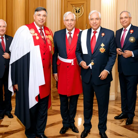 contrata foto de um homem, freemason, dressed in the costumes of the masonic lodge