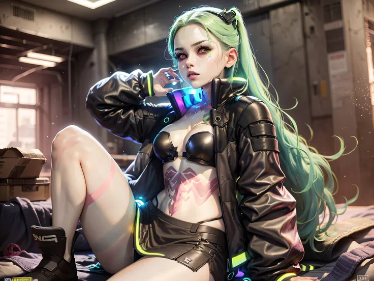 Rebecca es baja de estatura con rasgos suaves, y se ha esculpido el cuerpo para que su piel sea completamente blanca para contrastar con los tatuajes de Mox en su cuello, stomach and right thigh they say "POLLA". Clothing is minimal for Rebecca, ya que su ...