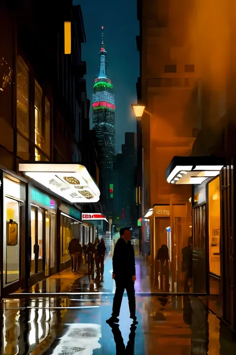 1man, big bump, Stubble,
a 30 year old muscular male wearing glasses,A 30-year-old muscular man in glasses, a reflective windbreaker long-sleeved white shirt and tie, leather shoes,
Full body, Soft lighting, in the city
masterpiece, Best quality, 8K UHD,...