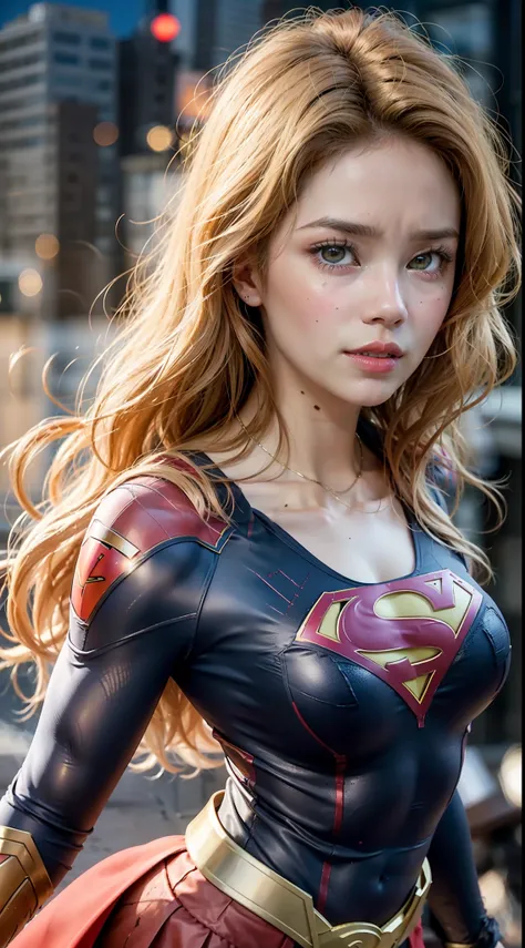 (Melhor qualidade da Supergirl), (obra-prima), (horror), (sangrento), Supergirl, (blond messy hair), (rosto cansado e fraco, broken lips, bleeding lips),(corpo perfeito, peitos perfeitos, coxas perfeitas), ((pele suja e sangrenta)),(streaming tears, sangue...