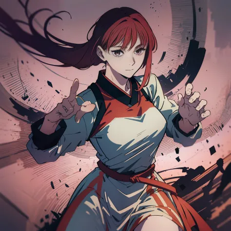 a masterpiece of,1woman,A wonderful character show,4K anime,(animel:1.2),An anime painting of a heroine in Hanfu and a bikini,Mysterious oriental atmosphere,Tall,Slim and well-proportioned waist and abdomen,perfectbody,Realistic Hanfu,Wear boots,Combat pos...