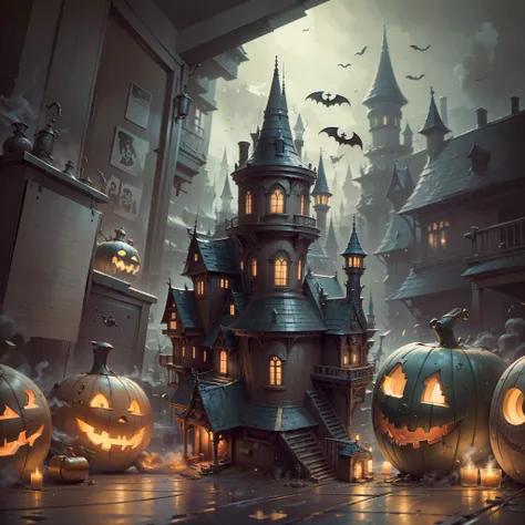 steampunc，industrial style，the castle