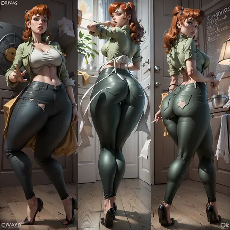 (melhor qualidade,alta resolução, obra-prima, propocoes perfeitas de corpo :1.5,saliente,Seios enormes :1.5), camelo,leg separation,thigh abduction, Olhando para o Viewer,cinematiclighting:1.2, quadris muito gigantesco :1.5,cintura fina,Mother Dexter,Cabel...