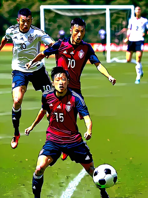 Bryant plays soccer
