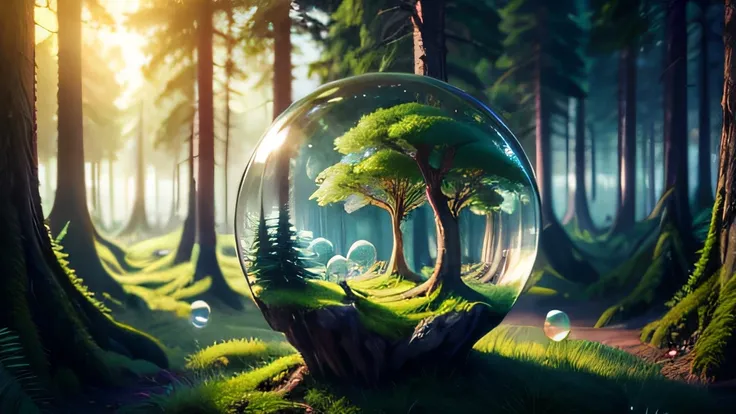 bubble kingdom forest