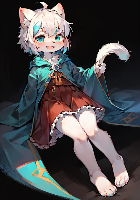 (ambiente dark:0.8),Masterpiece,High quality,abstract res,Digital painting(artwork of a), by Dagasi, Yupa,Kiyosan,(anthro,Fluffy fur,Character focus:1.1),anthro male cat,Short hair, eyes with brightness, in a panoramic view, Character focus.(detailedbackgr...