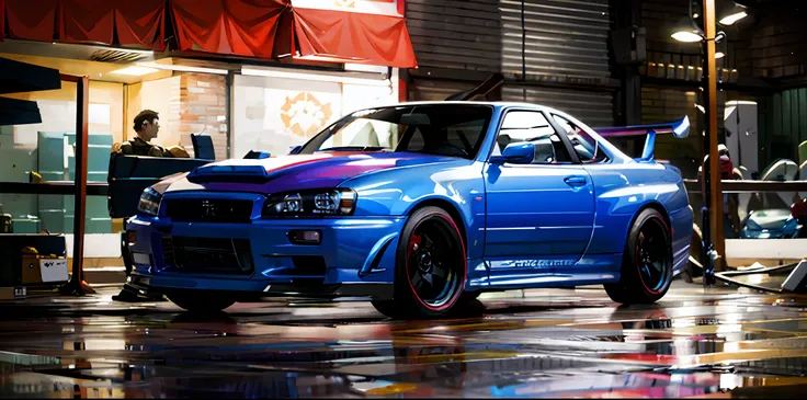 paul walker and gtr