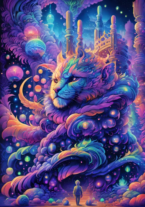 masterpiece, beautiful psychedelic entropy,best surreal masterpiece, top quality, best quality, official art, beautiful and aest...