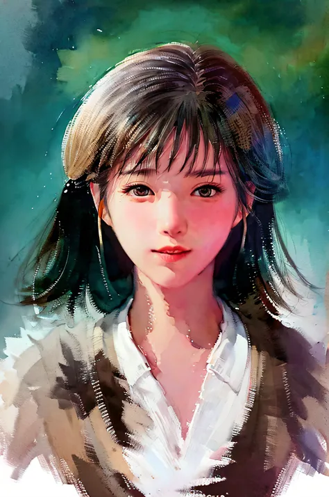 (upper body: 1.5), (white background: 1.4), ((tachi-e)), original work, (illustration: 1.1), (best quality), (masterpiece: 1.1), (extremely detailed CG unity 8k wallpaper: 1.1 ), (color: 0.9), (panorama: 1.4), (full body: 1.05), (single: 1.2), (splash ink)...