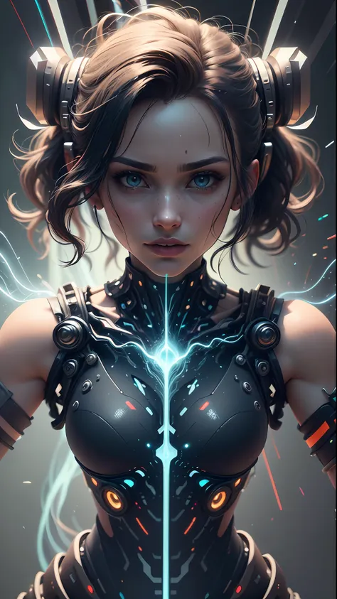 ((best quality)), ((masterpiece)), (detailed:1.4), 3d, an image of a beautiful cyberpunk female with thick voluminous hair,light...