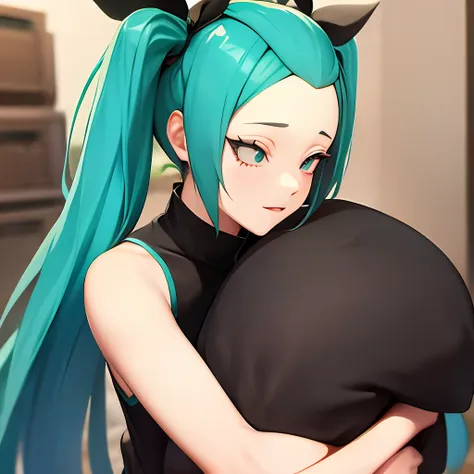 naruto hugged hatsune