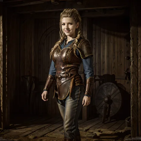 ((qualidade excepcional)), ((obra-prima)), ((true to reality)), guerreira viking, (katheryn winnick: 1.0), vestindo armadura de ...