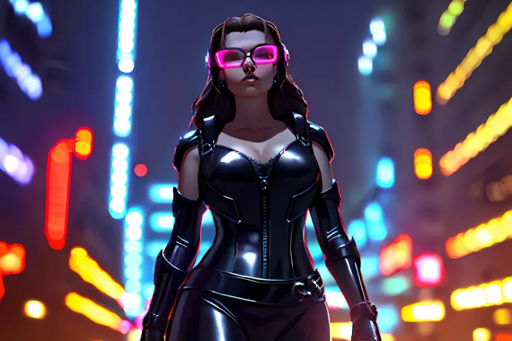 Complexo 3D render ultra detalhado de uma bela mulher russa , estrangulamento, 150mm, look at camera, sexy, Allusion, sedutor,luz Cyberpunk, luz de aro, detalhes vibrantes, Cyberpunk,1girl, Cyberpunk_Hair, Tactical Cybernetic Catsuit, corte lateral, tactic...