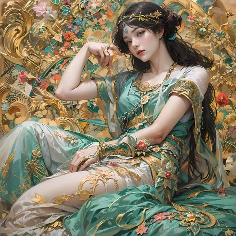 john william godward，john william godward，offcial art，统一 8k 壁纸，ultra - detailed，beauty and aesthetics，tmasterpiece，best qualtiy，...