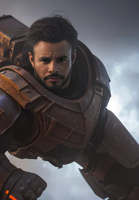 focus, hecavill, sks person, closeup, action pose, dynamic angle,
(upper body:1.2),
, night, solo, 1boy, full armor, battle-worn armor, bulky, 40k, lionel, black hair, slickedback hair, facial scaring, old, ruins, battle field,
[(
slow motion, motion b...