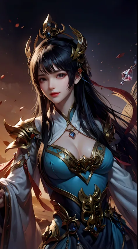 (tmasterpiece),(Best quality at best),(Super refined),(illustratio),(Extremely refined and beautiful),(dynamic angle),Transparent and neon highlight,(The legendary crystal demon),personification,Crystal elements,(Complicated details)(Beautiful and delicate...