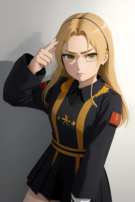 (obra-prima, melhor qualidade, ultra-detalhado CG unidade 8k papel de parede), elegence, (((((Cyka Blyat))))), Rudeus, 1Cyberpunk girl with Soviet uniform , Hard bass menina russa rudeus , ((in action)), grafico detalhista, trabalho grafico perfeito, hand ...