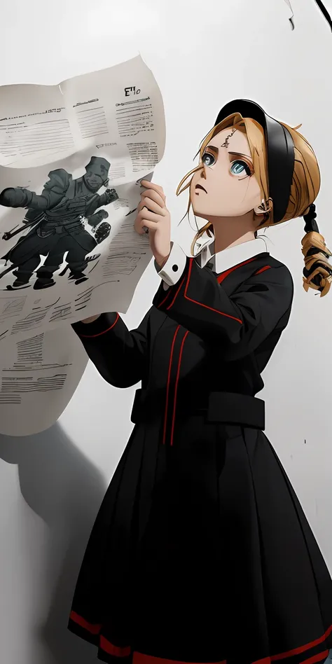 (obra-prima, melhor qualidade, ultra-detalhado CG unidade 8k papel de parede), elegence, (((((Cyka Blyat))))), Rudeus, 1Cyberpunk girl with Soviet uniform , Hard bass menina russa rudeus , ((in action)), grafico detalhista, trabalho grafico perfeito