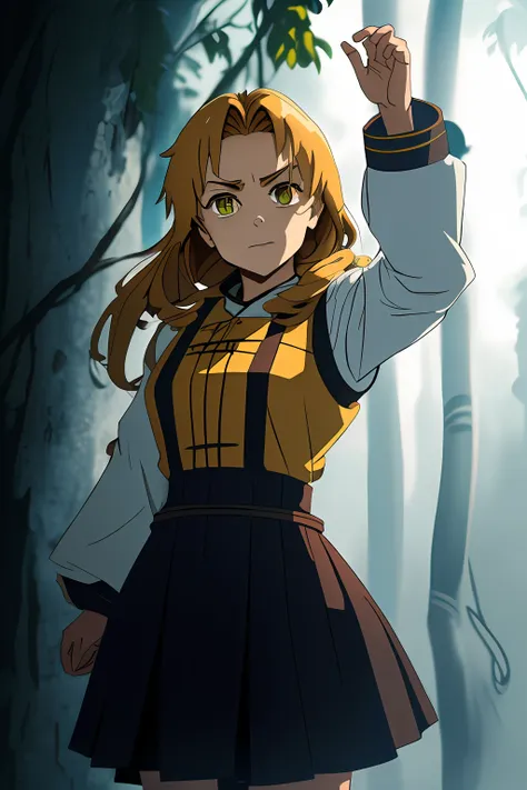 (obra-prima, melhor qualidade, ultra-detalhado CG unidade 8k papel de parede), --elegence --(((((Cyka Blyat))))) --Rudeus --1Cyberpunk girl with Soviet uniform --big tits --Hard bass --menina russa rudeus --((in action)), grafico detalhista, trabalho grafi...