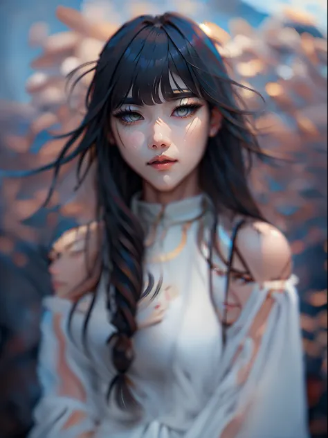 (detailed and realistic portrait of a beautiful goddess with a clean face), (round eyes and long flutters hair shot outside),staring at camera,magical photography, dramatic lighting, photo realism, ultra-detailed,
intimate portrait composition, (centered ...