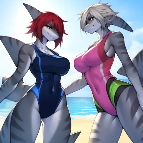 anthro shark girl v2