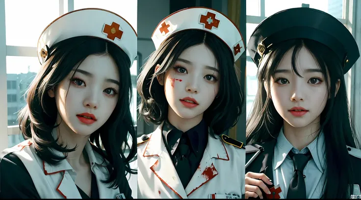 AW, tmasterpiece, ultra fine photos, best qualtiy, 超高分辨率, realisticlying, rays of moonlight,the night, untidy, opulent, highdetailskin, Realistic details of skin, tack sharp focus, volumettic light, 8k UHD, digital SLR camera, high high quality, filmgrain,...
