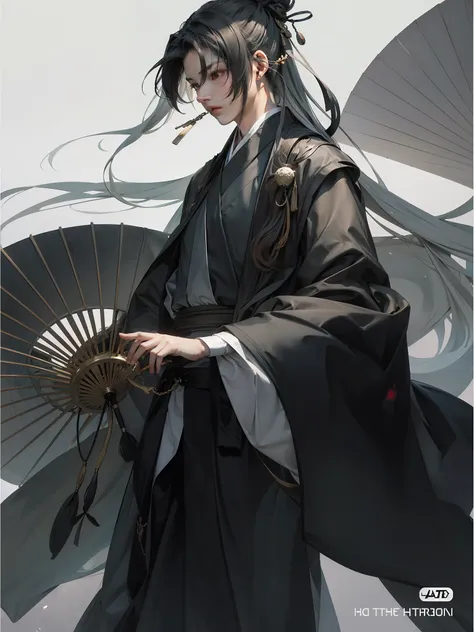 the male，the male，the male，the male，the male，ancient men，black hanfu，anime men