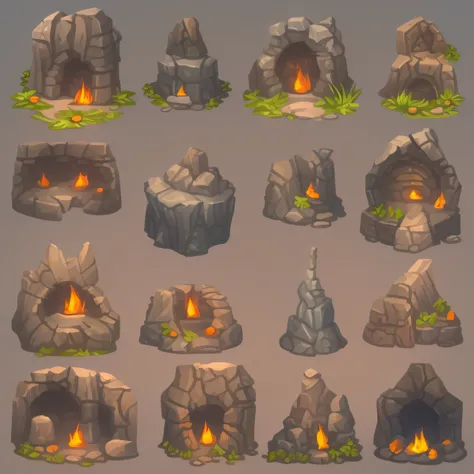 caves icons