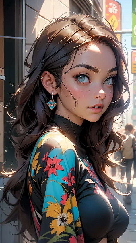 obra-prima, melhor qualidade, alta qualidade, highes definition, textura de alta qualidade, sombra de alta qualidade, alto detalhe, belo detalhado, finamente detalhado, cg extremamente detalhado, textura detalhada, a realistic representation of the face, r...