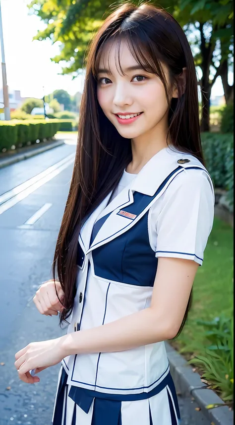 Wear a uniform、校服