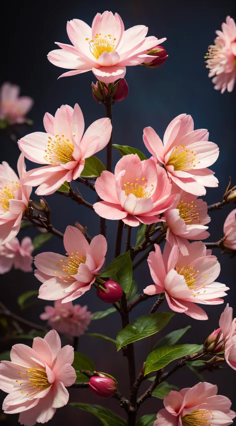 A flower by Casey Weldon, Olga Kvasha, Miho Hirano, hyperdetailed intricately detailed gothic art trending on Artstation triadic colors Unreal Engine 5 detailed matte painting, deep color, fantastical, intricate detail, splash screen, complementary colors,...