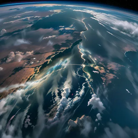 Photo of the Earth from space, Photos from space, the earth from space, space photo, looming over earth in space, planet earth in foreground, planet earth in foreground, earth in space, planet earth on the background, dutch angle from space view, view from...