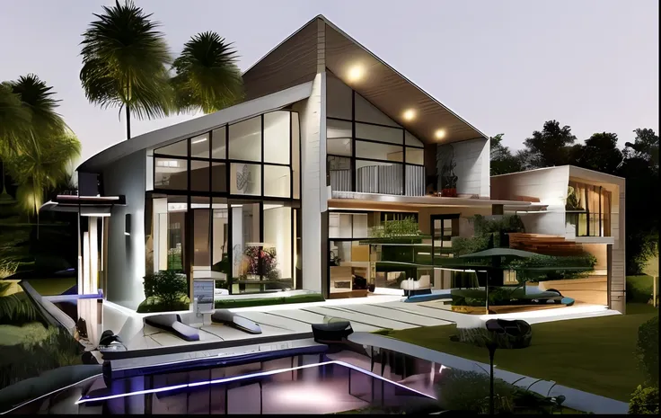 gdmext luxury modern house