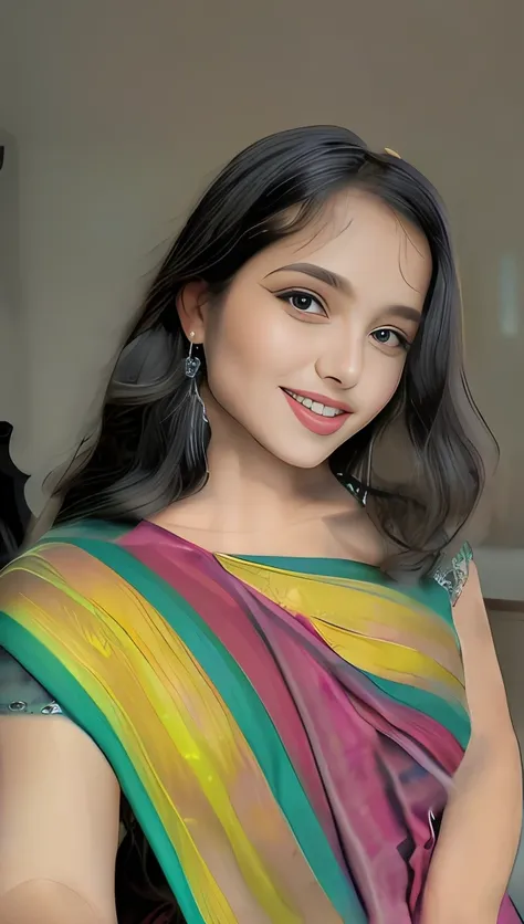18 year old girl with perfect face and big breasts, cute clothes, slim and slender physique. The skin has detailed and highly detailed eyes (1.1 emphasis), very detailed skin texture (1.1 emphasis). slender necklace, model photo style, photorealistic, skin...
