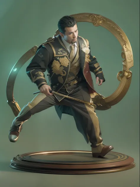 (High-quality masterpiece mens fully equipped CG Unity 8K game CG majestic stance)