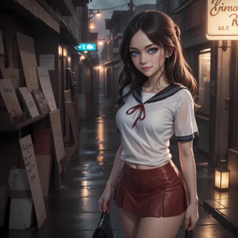 Photorealistic,Realistic illustration in Manga style,((Masterpiece)),((Best quality)),((Ultra detailed)),((1girl)),((only)),((waifu:1.5)),Perfect anatomy,Perfect hands,Ulzzang-6500-v1,E-girl,Cute_face,Exceptionally Beauty waifu Emma Stone as Rin Tohsaka Fa...