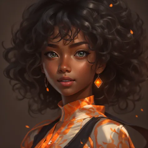 (masterpiece), best quality, expressive eyes, perfect face, beautiful illustration of light black skinned stunning shy model wit...