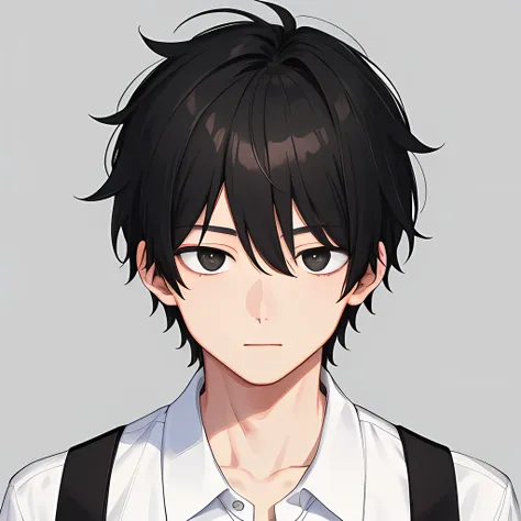 1boy, black hair, black eyes