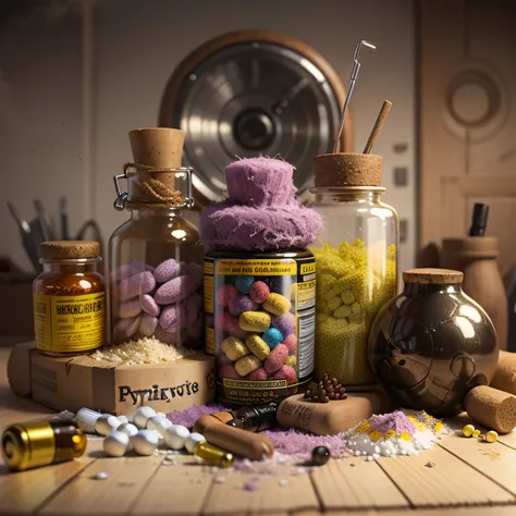 Psychoaktive Drogen, including mescaline, LSD