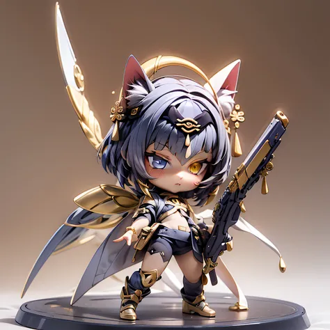 blink, chibi, Complete broker, Mega Mini, The body is steel.., Metal., The legs are steel.., Metal., My favorite cat ears, The wings are steel.., Metal., The gun is metal steel...