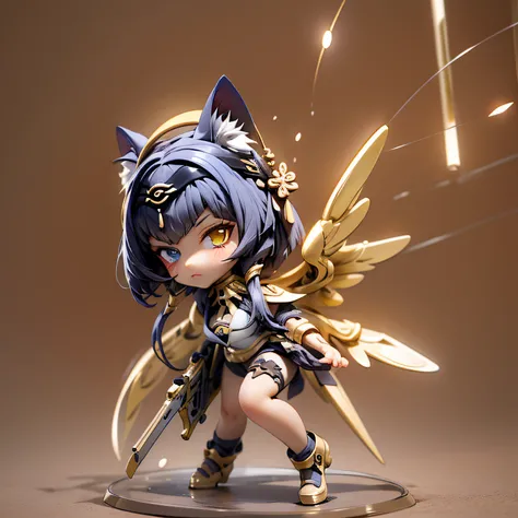 blink, chibi, Complete broker, Mega Mini, The body is steel.., Metal., The legs are steel.., Metal., My favorite cat ears, The wings are steel.., Metal., The gun is metal steel...